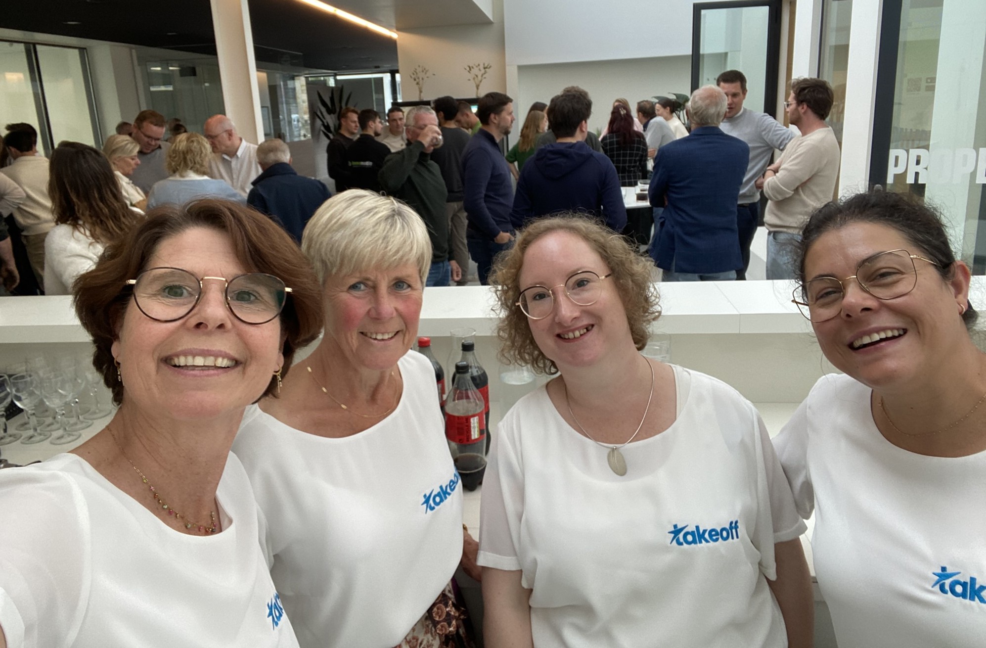 Takeoff Team | Ann Desauter | Chriss Devos | Mieke Devies | Francyele
